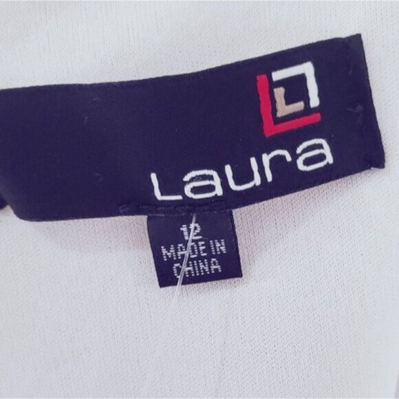 NWT Laura Color Block Sheath Midi Dress- Size 12 - Picture 6 of 14